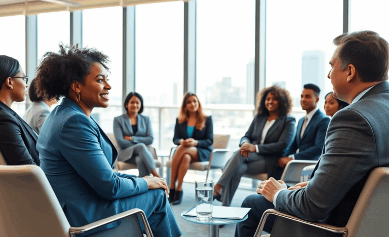 Un candidat se préparant pour un entretien chez AXA, illustrant l'importance du Personal Branding.