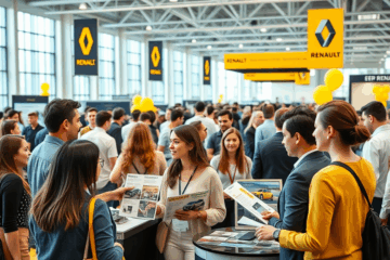 Image illustrant le recrutement massif chez Renault et son impact sur l'emploi en France.