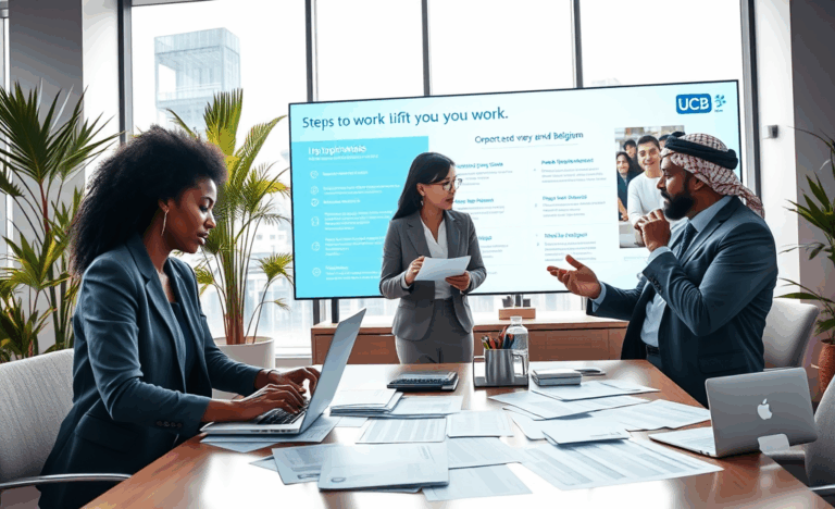 Processus de recrutement pour travailler à l'UCB en Belgique