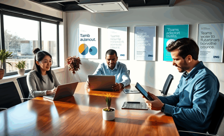 Image représentant un candidat préparant sa candidature pour un poste chez ING.