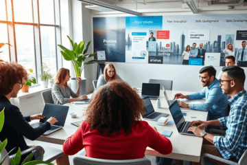 Image illustrant les étapes pour progresser professionnellement au sein de Proximus.