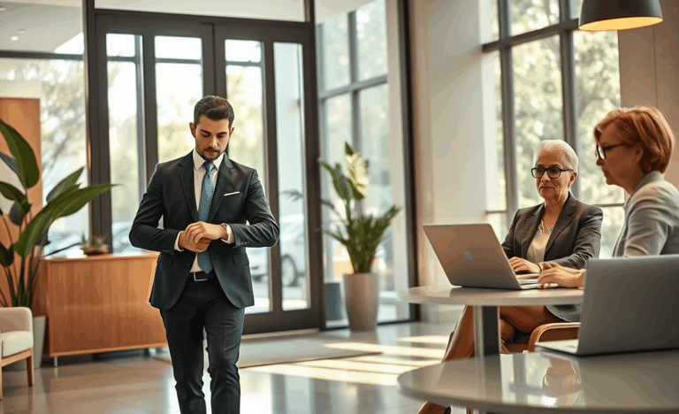 Importance de la ponctualité lors des entretiens professionnels en France.