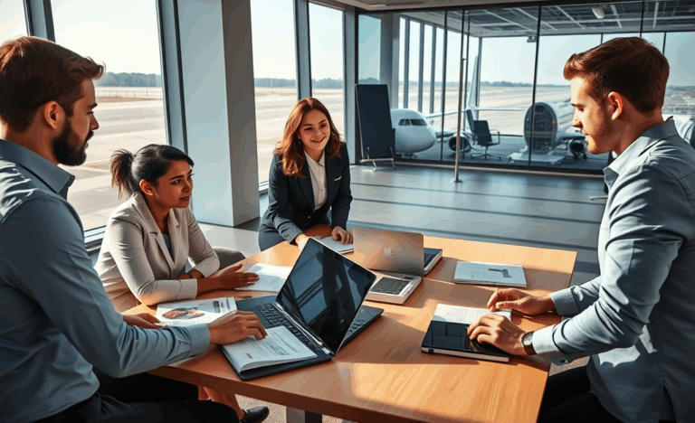Une personne se lançant dans une carrière chez Brussels Airlines, symbolisant la stabilité et l'opportunité dans le secteur de l'aviation.