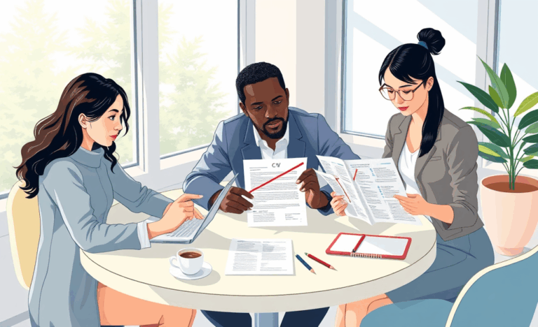 Image illustrant les erreurs à éviter sur un CV en France.