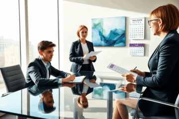 Image illustrant les étapes du processus d'entretien chez ING Belgique.