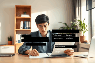 Image illustrant les erreurs à éviter sur un CV en France.