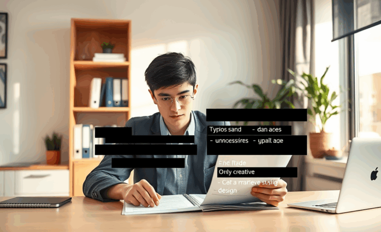 Image illustrant les erreurs à éviter sur un CV en France.