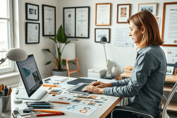 Comment créer un portfolio qui attire les employeurs français grâce à une présentation soignée et des projets captivants.