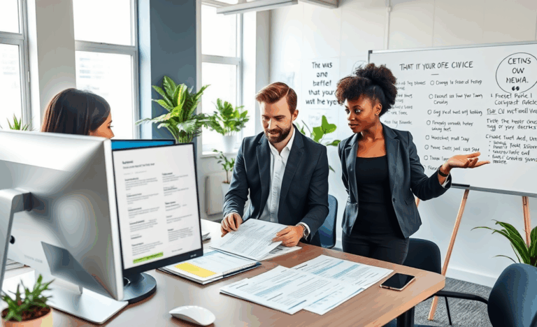 Image illustrant les conseils pour créer un CV parfait en Belgique.