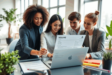Image d'un CV bien organisé pour attirer l'attention des recruteurs.