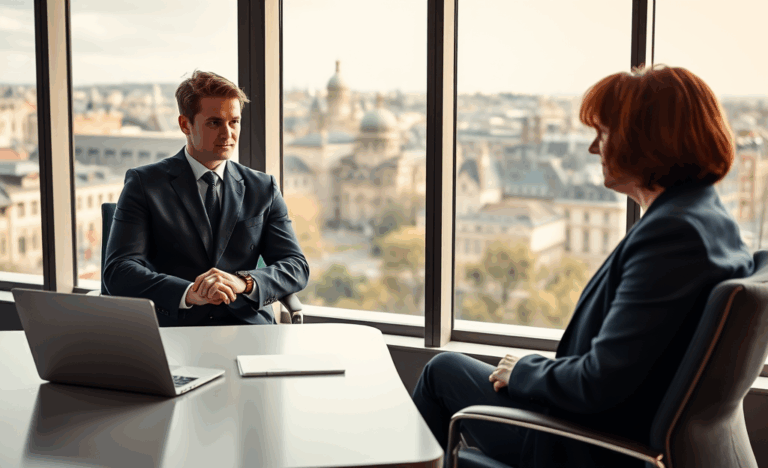 Une personne en attente d'entretien, symbolisant l'importance de la ponctualité.