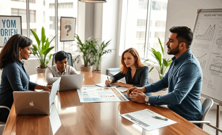 Image représentant les étapes pour évoluer dans une entreprise après l'embauche.