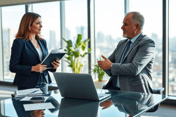 Un professionnel négociant son salaire et ses avantages avec une entreprise belge.