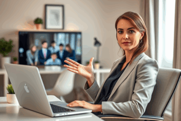 Conseils pour réussir un entretien vidéo avec des entreprises.