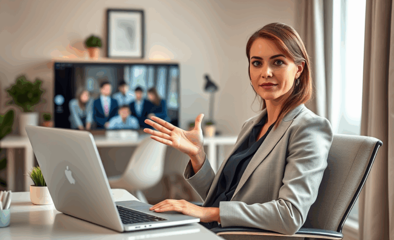 Conseils pour réussir un entretien vidéo avec des entreprises.