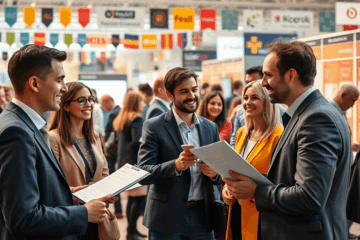 Stratégies pour se démarquer lors des foires de l'emploi en Belgique, avec des conseils sur les CV et le réseautage.